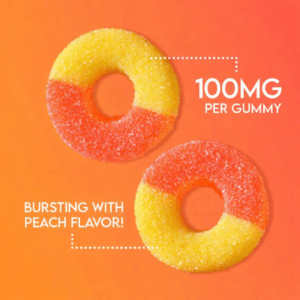 Peach Dream Rings 500mg